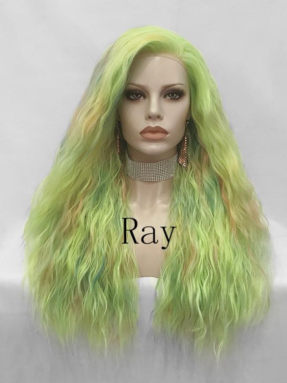 Human Hair Full Lace Wig Curly Ash Brown