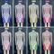 Various Colors Rhinestone Tassel Dress