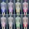 Various Colors Rhinestone Tassel Dress