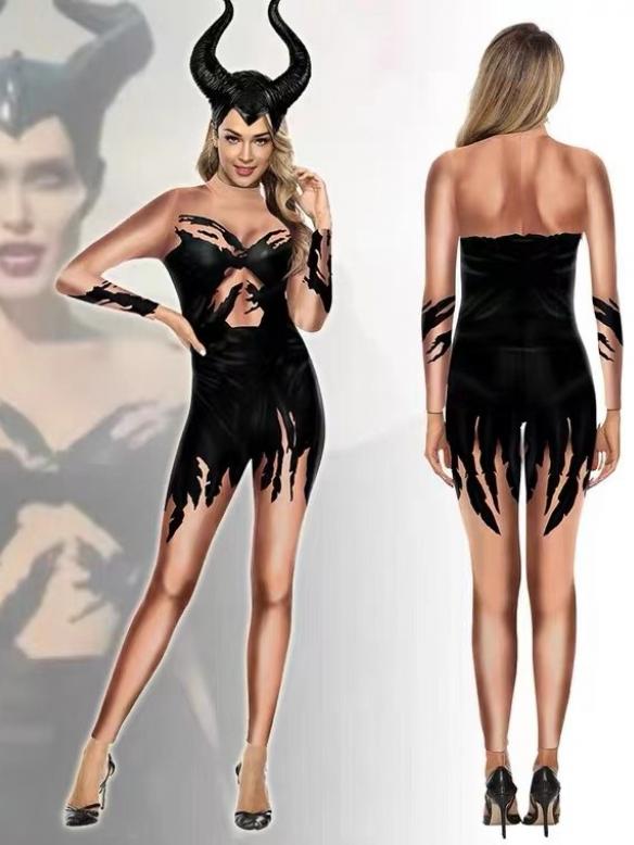 Mistress of Evil style bodysuit