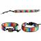 Rainbow Pride Chakra Natural Stone Tube Beads Bracelet