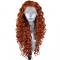 Orange Wave Lace Front Drag Wig