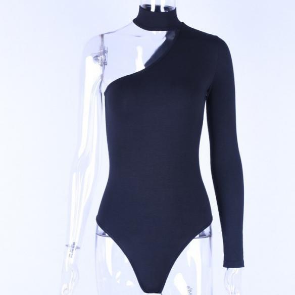 Black Sexy One Shoulder Corset