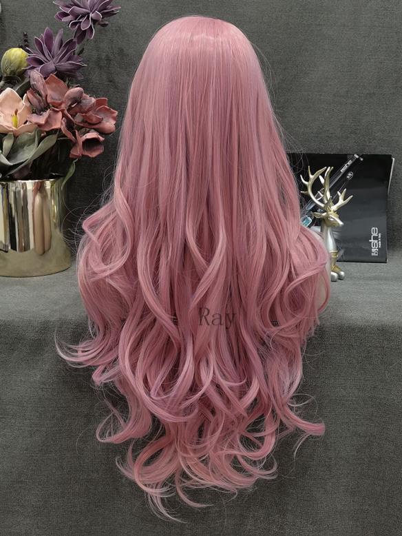 Human Hair Full Lace Wig Curly Ash Brown