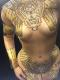 Nude & Golden pattern Bodysuit