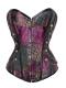 Purple punk corset