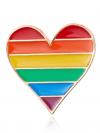 LGBT Rainbow Pride Brooch Pin (Various Designs)