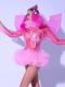 Full Set Pink Drag Dress（includes headdress）