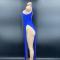 Royal Blue Cheongsam