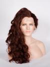 Human Hair Full Lace Wig Curly Ash Brown