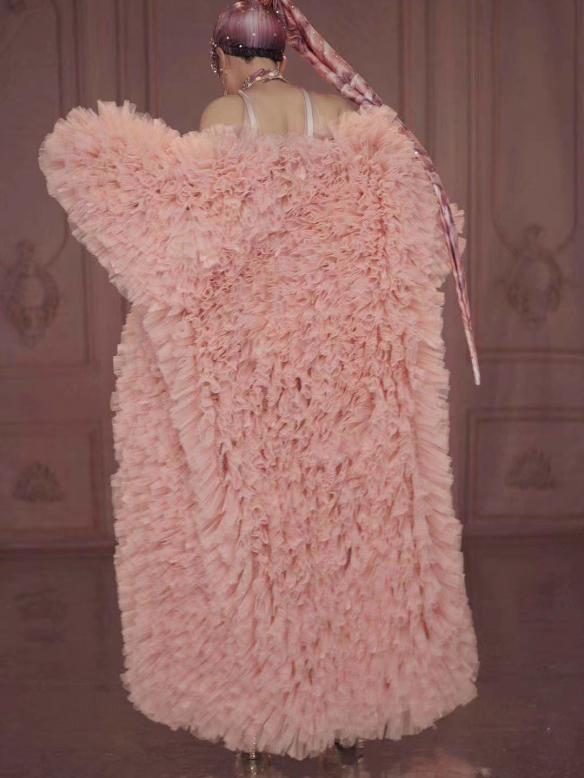 Pink Feather Cloak