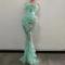 Mint Green Feather Dress