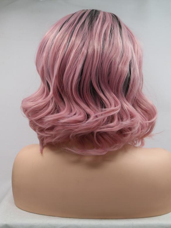 Human Hair Full Lace Wig Curly Ash Brown