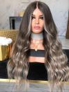Grey Gradient Synthetic Wig