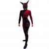 Black and Red Devil Bodysuit