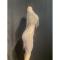 Nude Sleeveless Rhinestones Fringed Dress