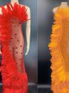 8 Colors Feather Bead Dress