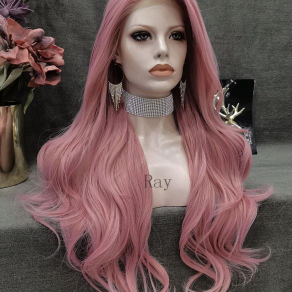 Human Hair Full Lace Wig Curly Ash Brown