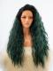 Human Hair Full Lace Wig Curly Ash Brown