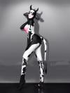 Black & White Cow Bodysuit 