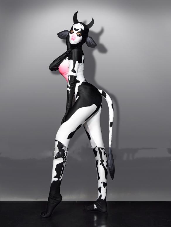 Black & White Cow Bodysuit 