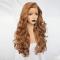 Long Brown Wave Lace Front Drag Wig