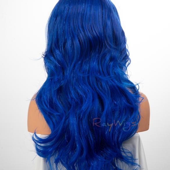 Human Hair Full Lace Wig Curly Ash Brown