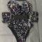 Rainbow Sequin Leotard (includes choker)
