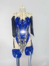 Full Set Blue Leotard Dress