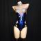 Multi- color Rhinestone Leotard