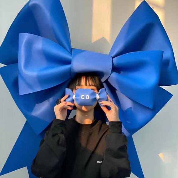 Various colors oversize bow-knot diy adornment