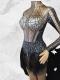 Black Rhinestone Leotard