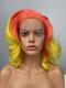 Yellow & Orange Mixed Color Wig