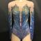 Blue Flame Leotard