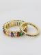 Rainbow Eternity Cubic Zirconia Ring