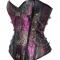 Purple punk corset