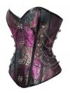 Purple punk corset