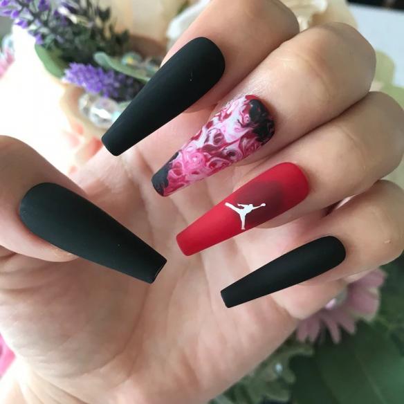 Long Coffin Press-on Nails