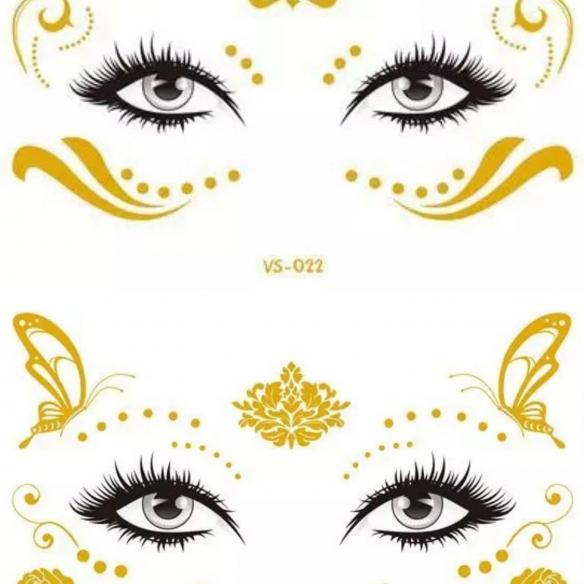 Fortune Bag- Gold Face Tatto