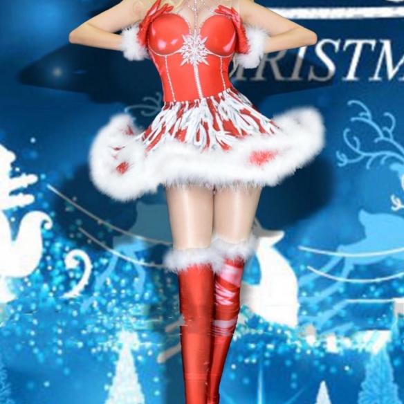 Christmas Sleeveless Dress