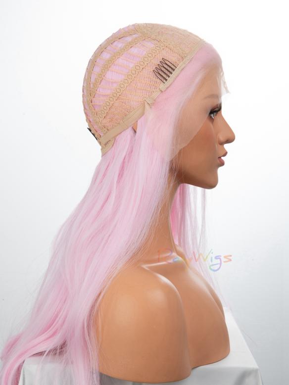 Human Hair Full Lace Wig Curly Ash Brown