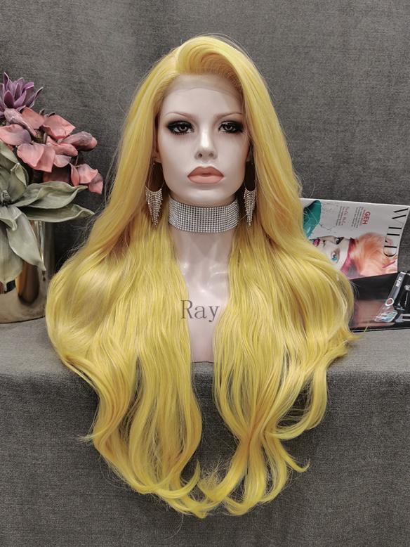 Human Hair Full Lace Wig Curly Ash Brown