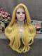 Human Hair Full Lace Wig Curly Ash Brown