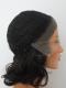 Human Hair Full Lace Wig Curly Ash Brown