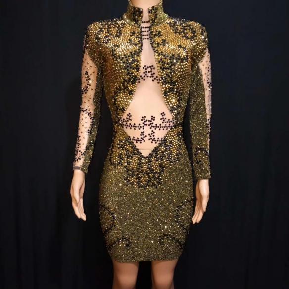 Gold Shining Dress