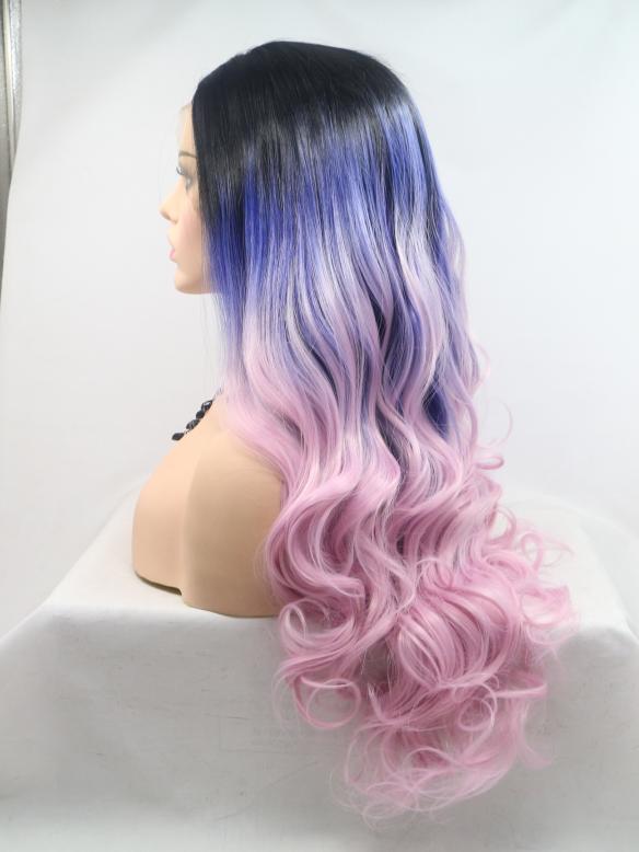 Human Hair Full Lace Wig Curly Ash Brown