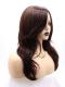 Human Hair Full Lace Wig Curly Ash Brown