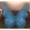 Sky Blue Goose Feather Wing