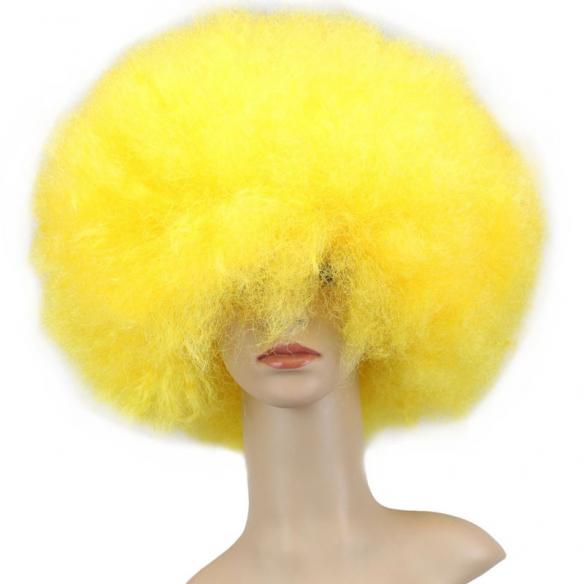 Colorful Rainbow Pride Afro Wig