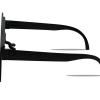 Shiny Rectangle Bar Sunglasses (3 Colors)